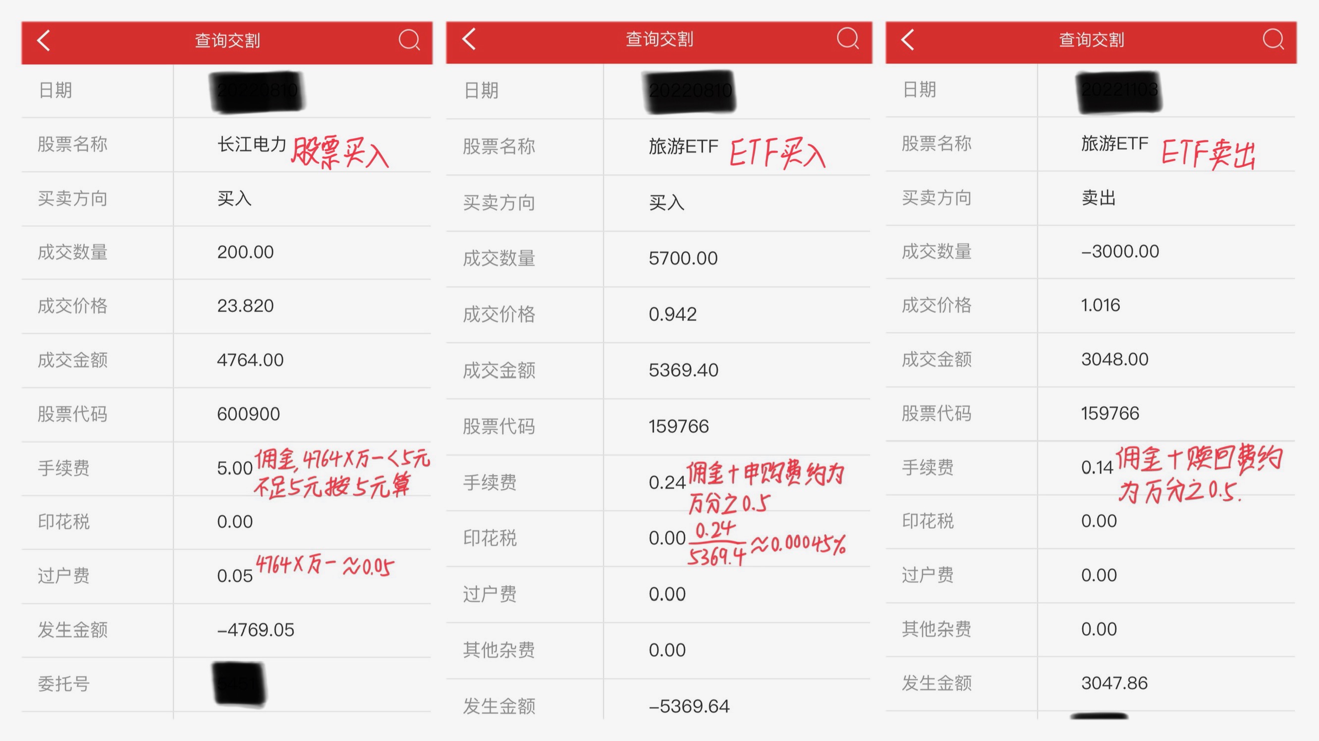 费率查询计算演示